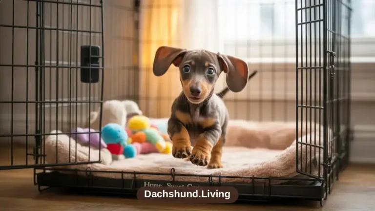 Crate Training a Dachshund